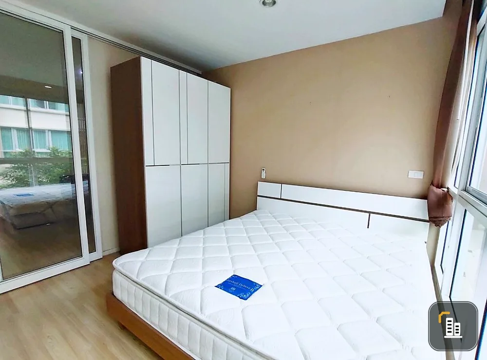 Sell / rent Happy Condo Ladprao 101, wide room, 4th floor, fully furnished. Book it and you won't be disappointed.