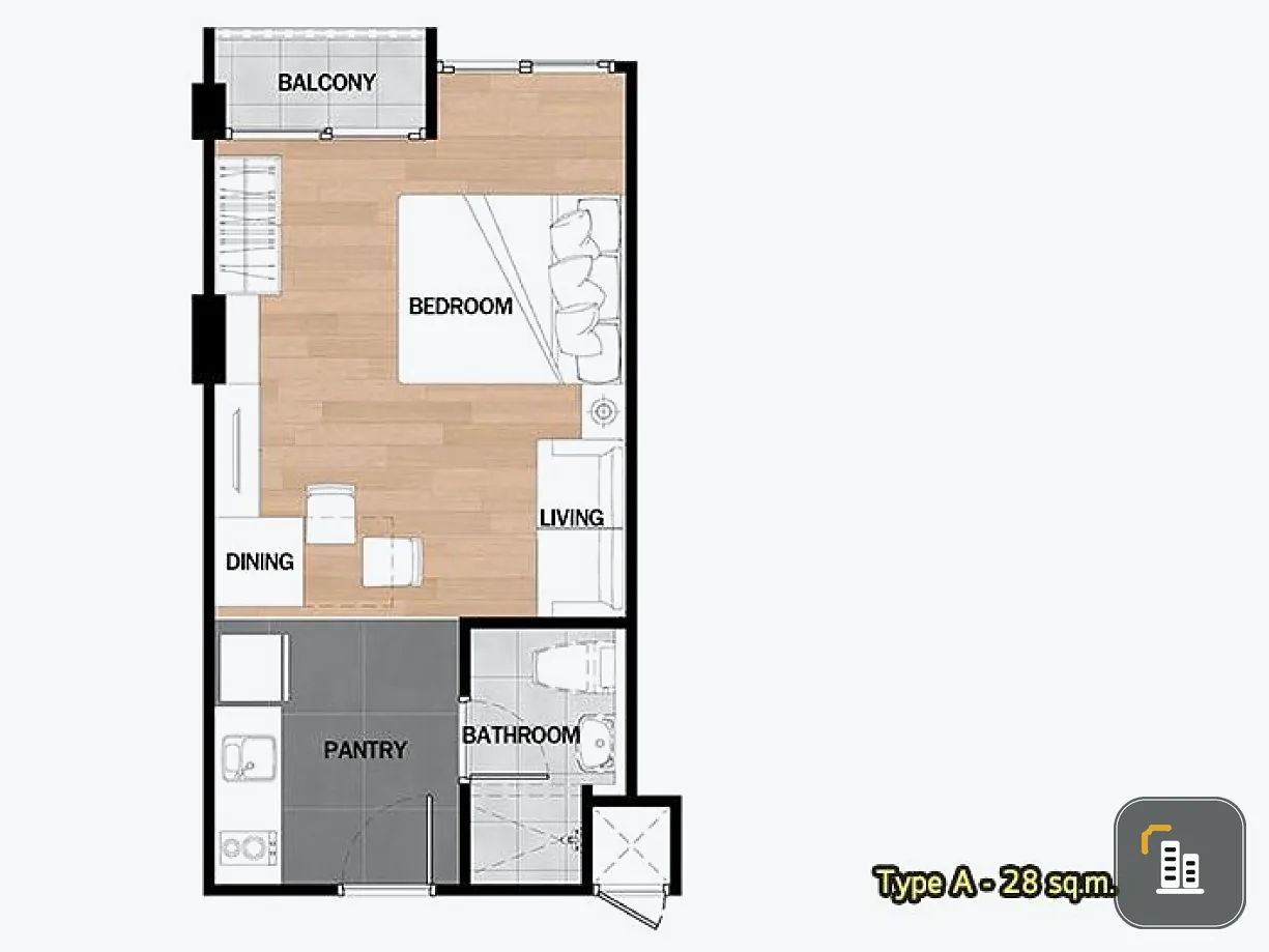 Sale Estabe Phahonyothin 18 rooms STUDIO fully furnished. Electrical appliances are ready. Book now. Hurry up.