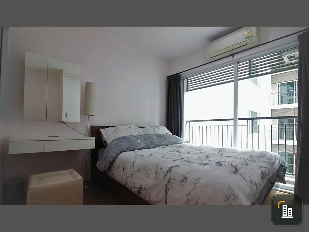 For rent, Sim Vipha-Ladprao, 1 bedroom, 26th floor, fully furnished, ready to move in. Well, this must be reserved.