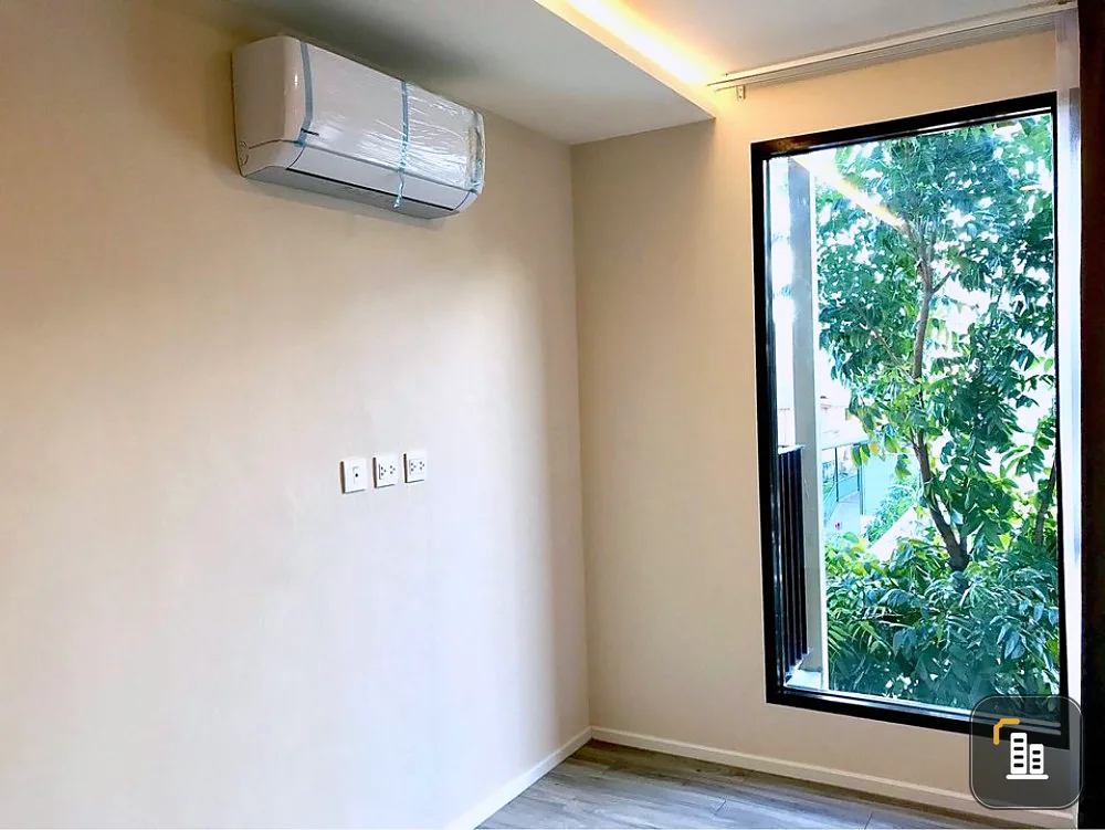 Condo for rent, Icon Sukhumvit 77, very beautiful room, good atmosphere, good room, beautiful view, not blocked, hurry to reserve