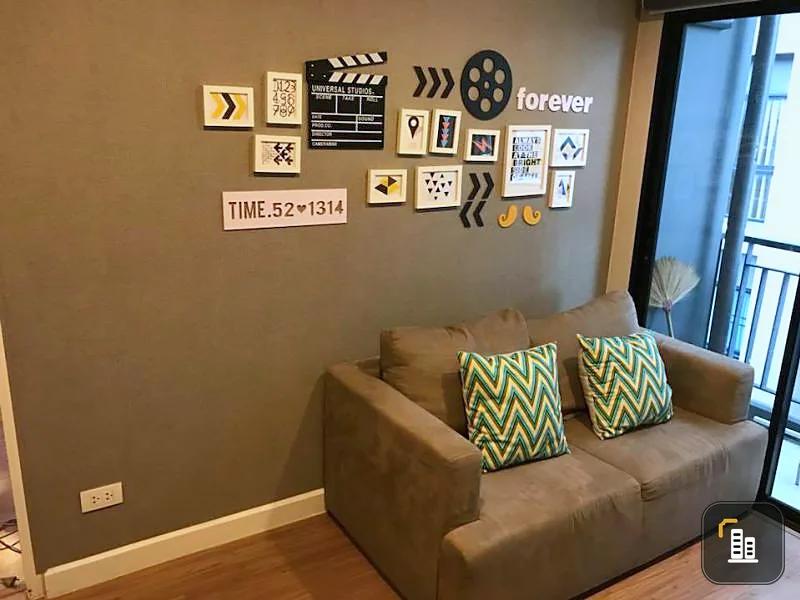 Sale 1.84 million Hallmark Ngamwongwan 1 bed 6th floor fully furnished urgently