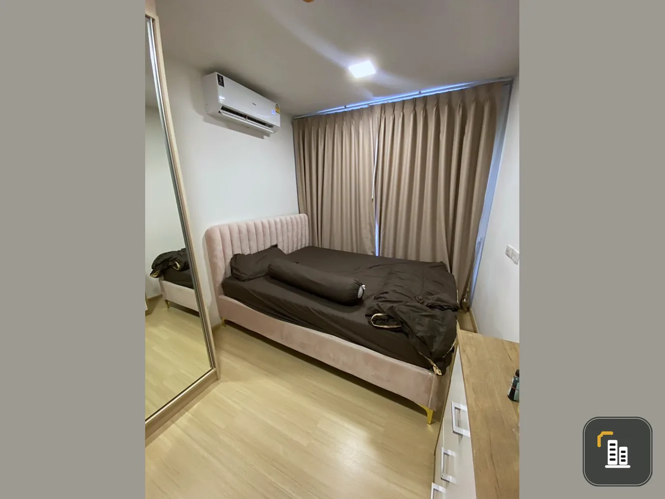 Plum Condo Rangsit Fresh for sale, fully furnished. With a 55-inch large-screen TV. If interested, hurry to reserve it.