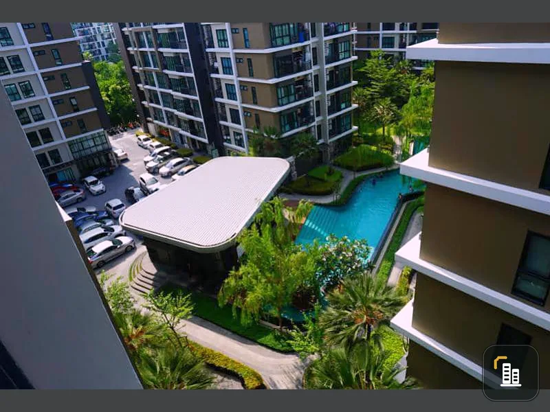 For sale Hallmark Ngamwongwan, 7th floor, beautiful room, 1.85 million, fully furnished, urgently