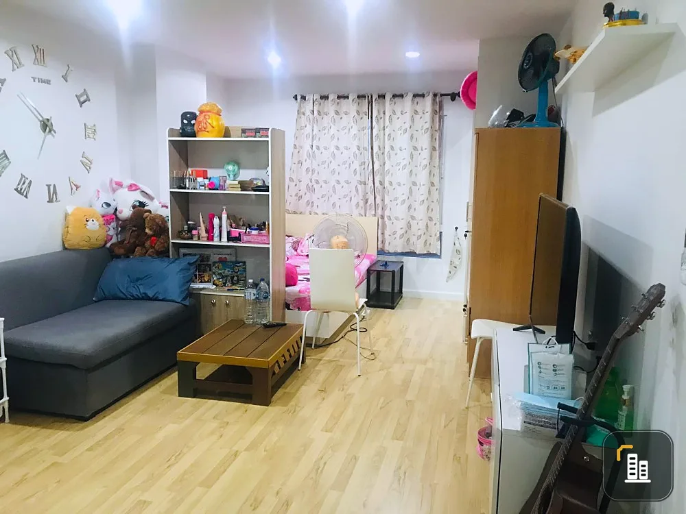 Condo for sale, Cool Rama 7, 7th floor, corner room, fully furnished, ready to move in, good price, don't wait!!