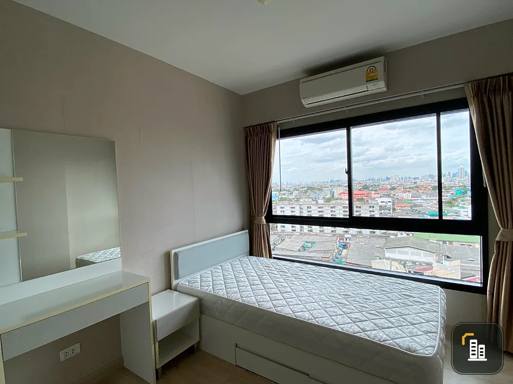 For rent!! Condo The Parkland Petchkasem-Thapra, 12A floor, corner room, no block view. Can't miss it!!