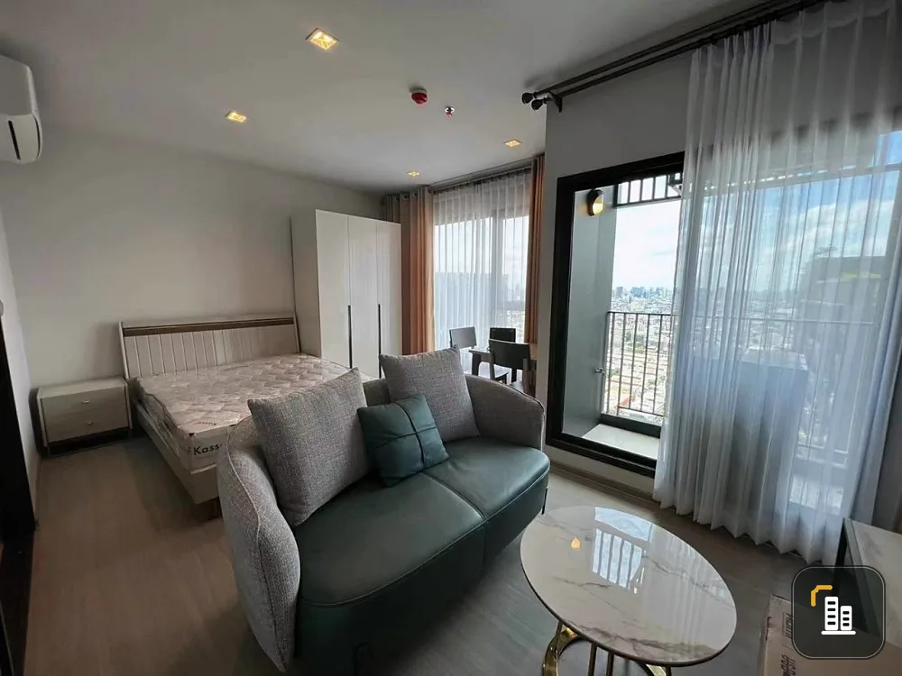 For rent!! Condo Life Asoke-Rama 9, 41st floor, new room, unpacked box, never been occupied, book now!!