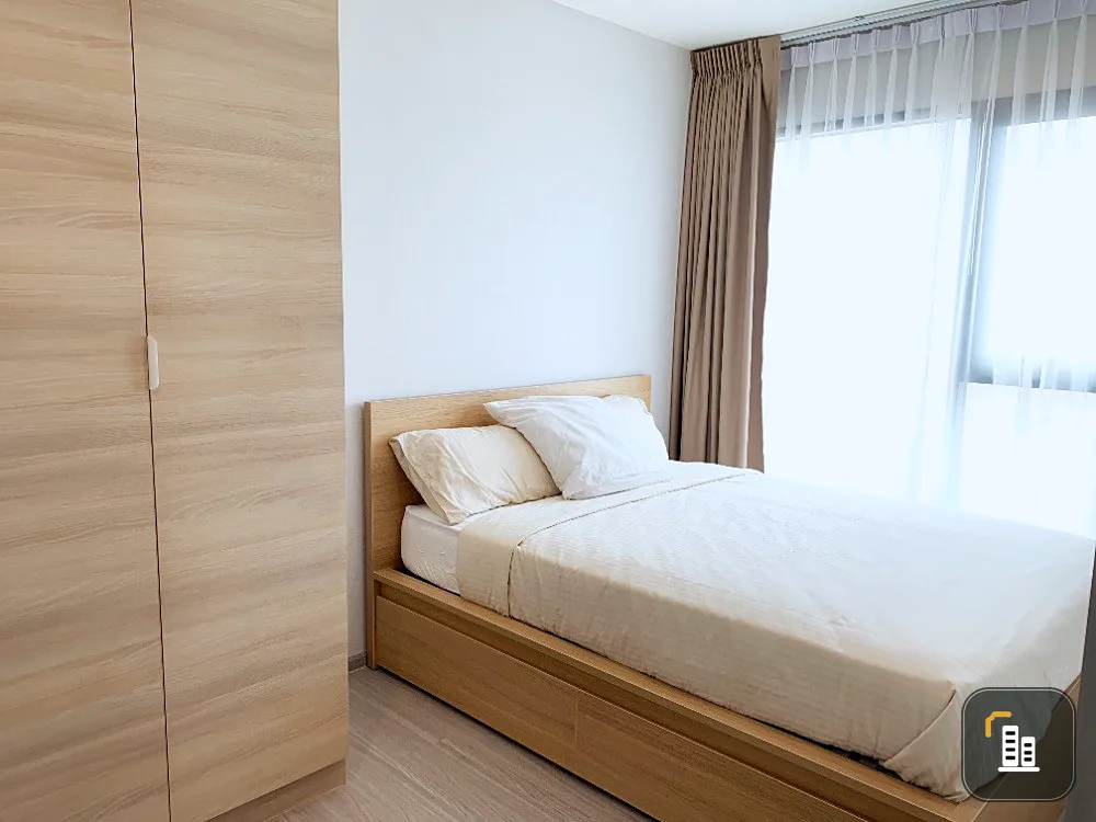 Quick sale!! Condo Life Sukhumvit 62, fully furnished condo, warm, simple, wood tone, MINIMAL MUJI, book now!!