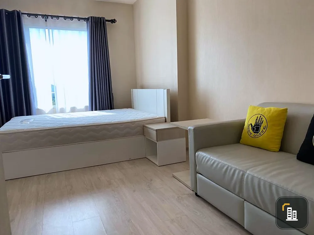 For sale or rent, Aspire Ratchada-Wong Sawang, STUDIO room, simple decoration but very livable.