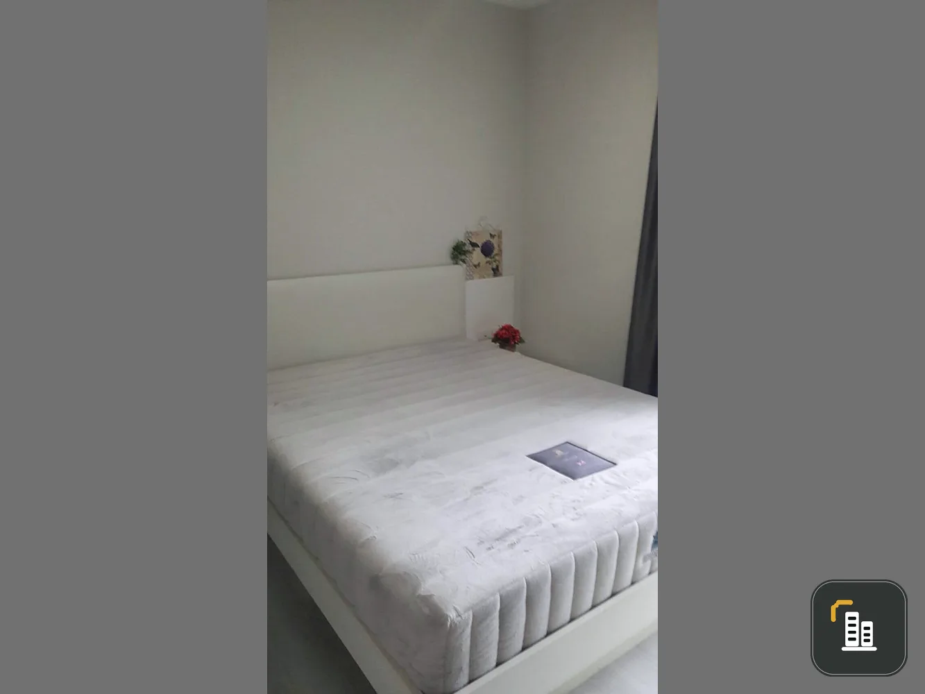 Sale Greene Condo Chaengwattana, bathroom, fully furnished, electrical appliances are ready. Get a view of Chaeng Watthana Road. Must reserve.