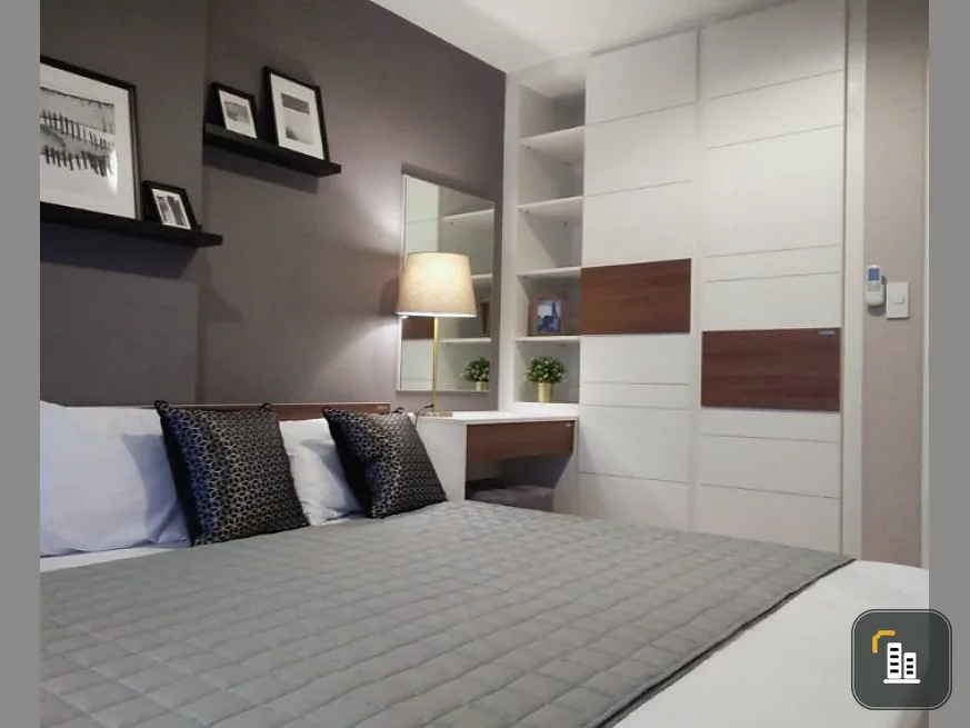 Hallmark Ngamwongwan for sale, beautiful room, fully furnished and electrical appliances Beautiful room like this. Hurry up.