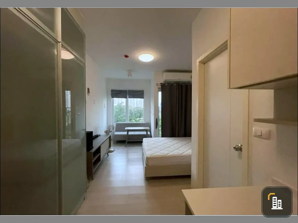 For sale Chapter One ECO Ratchada Huaikwarg Studio room, ready to move in. Convenience, complete in one place, need to book quickly