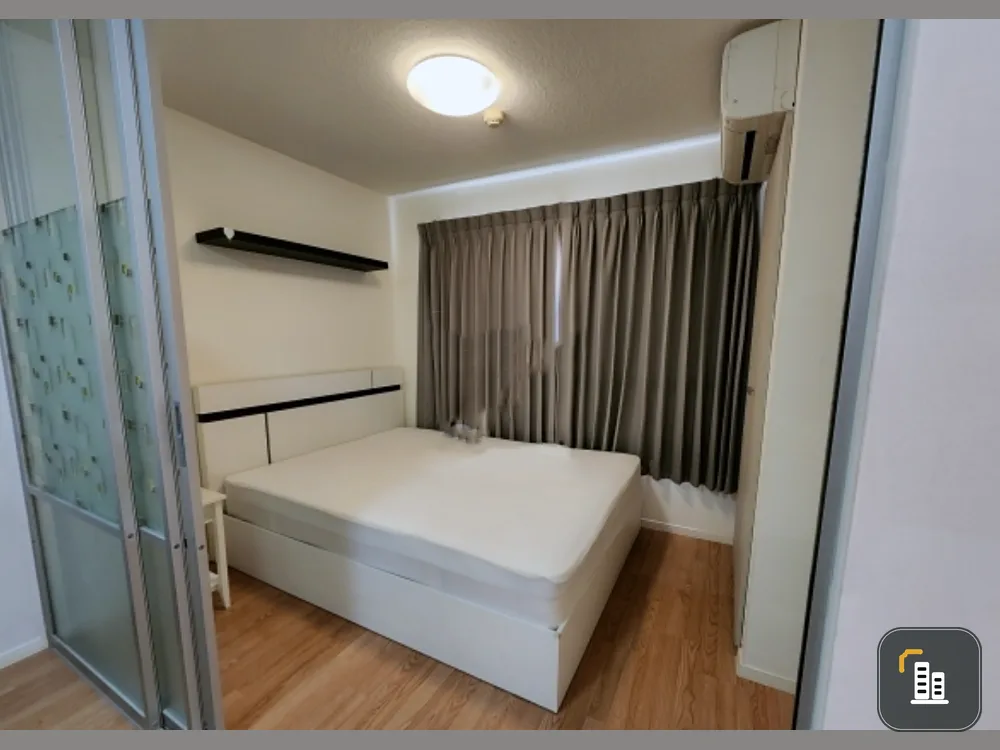Condo for sale, Lumpini Ville On Nut - Lat Krabang, west, fully furnished, ready to move in, convenient to travel
