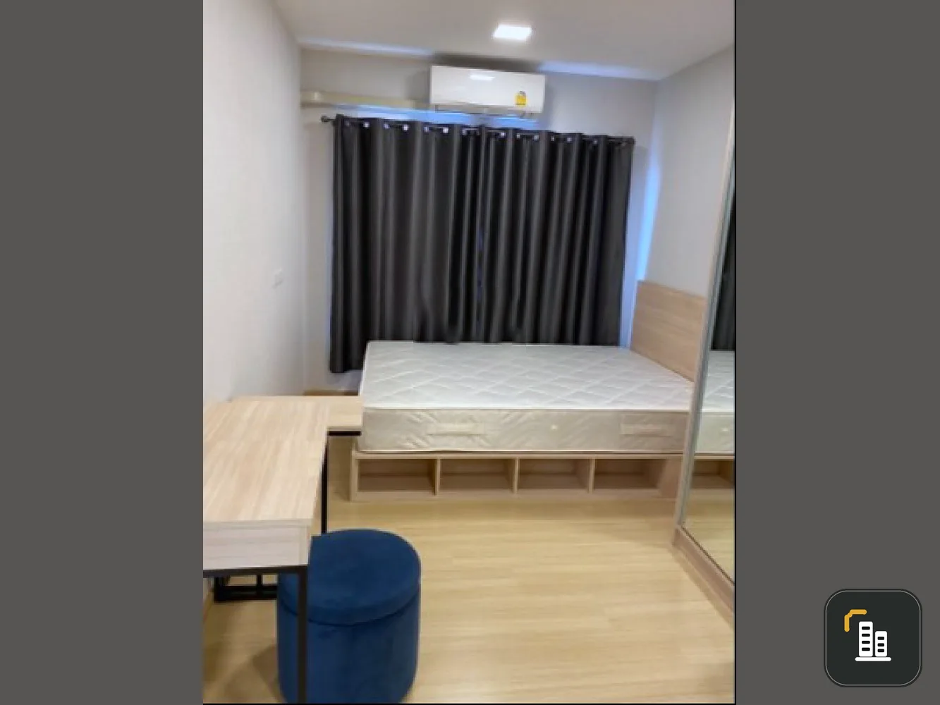Quick sale!! Plum Condo Rangsit Alive Phase 1, 8th floor, Building A, new room, luxury decoration, ready to move in, book now!!