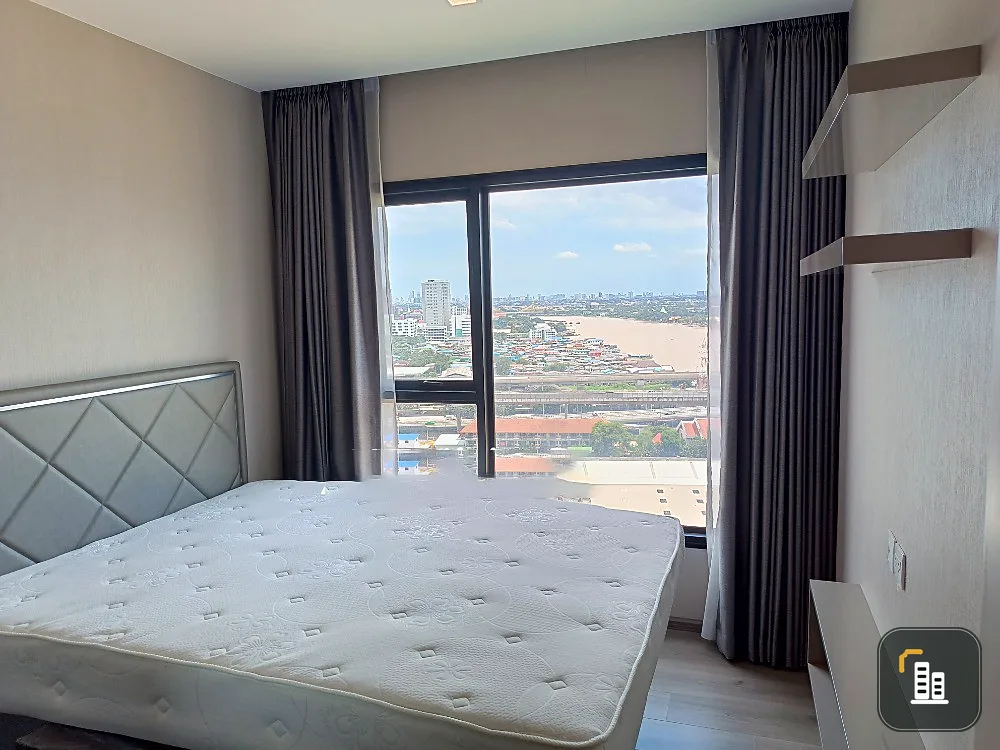 Quick sale!! Condo The Politan Reef, 20th floor, river view, built-in furniture, complete, ready to move in, hurry and book now!!