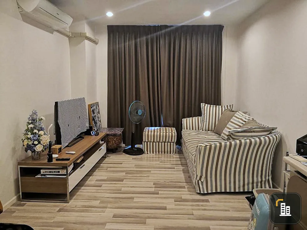 The Key Sathorn Ratchapreuk for sale, room size 50 sq.m., 2 bedrooms, corner room, very good city view. Hurry and own it