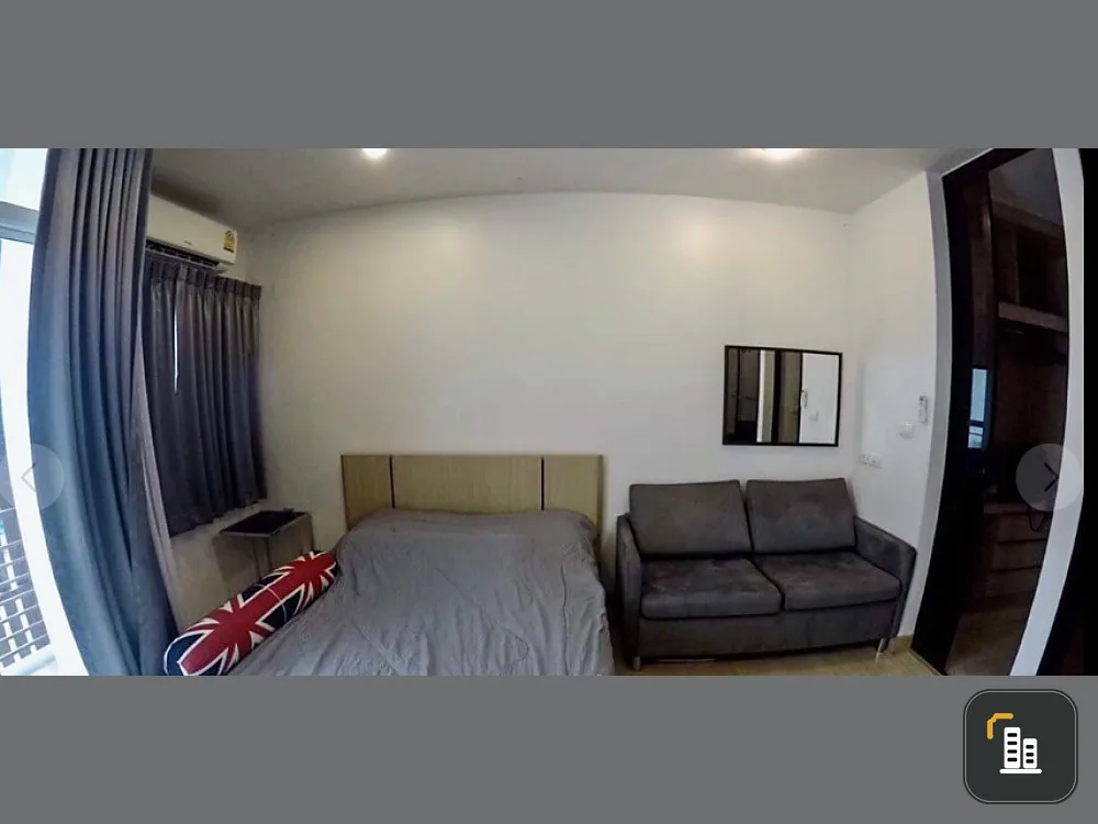For rent, The Forest Chaengwattana, nice room, furniture + complete set of electrical appliances Get a beautiful view of the city. Book now.