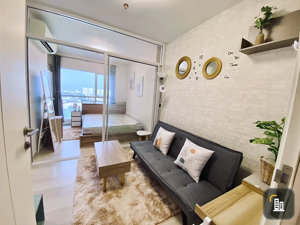 Sell / rent Condo Aspire Rattanathibet, STUDIO room, beautiful decoration, very livable, low price, first come first served.