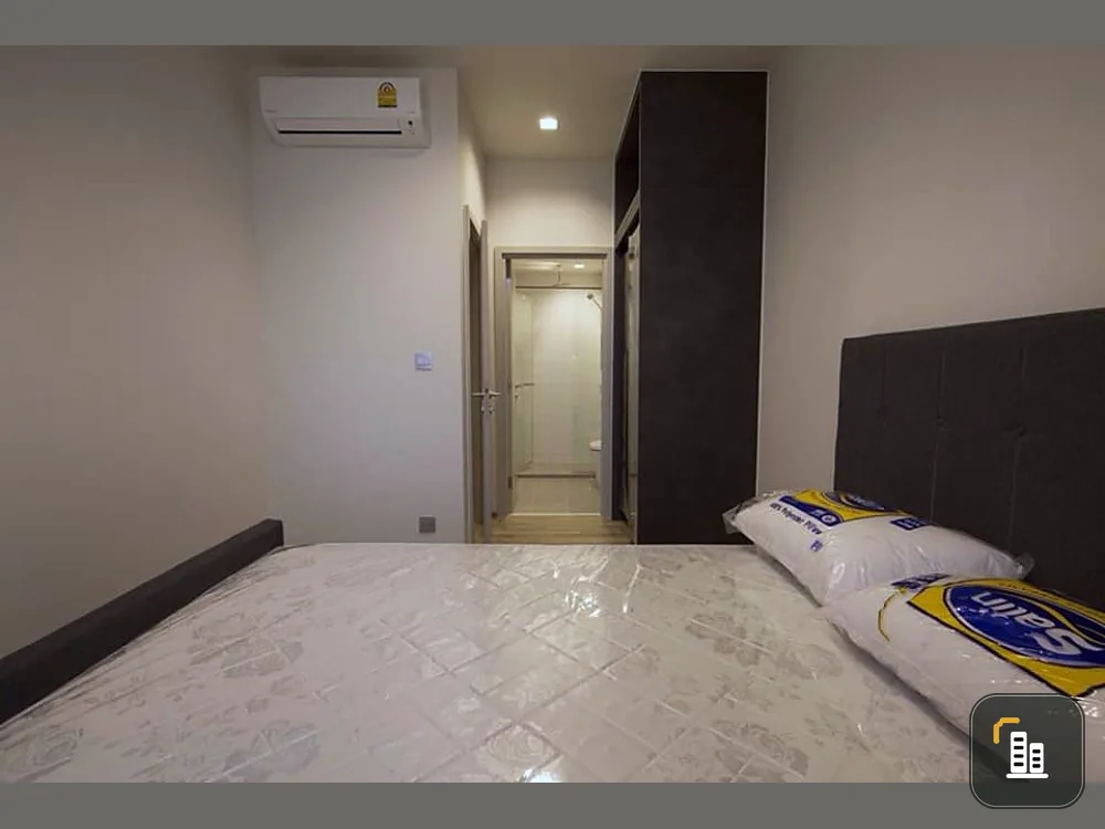 For rent, The Line Chatuchak-Mochit, garden view, high floor, complete electrical appliances You can carry your bag in.