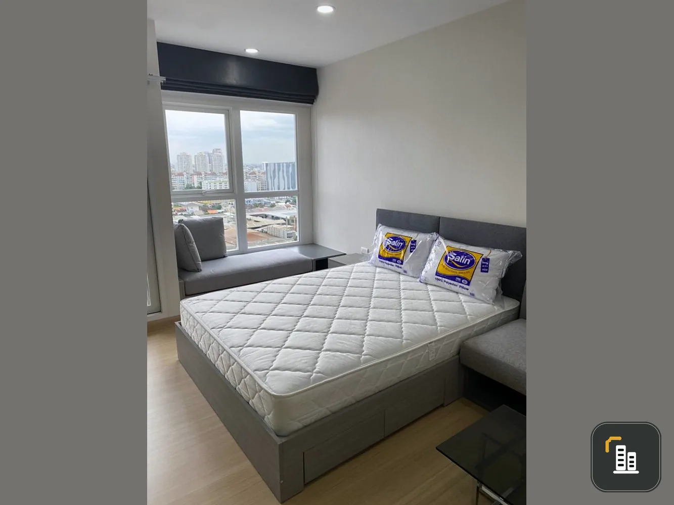 Condo for rent, Supalai Veranda Ramkhamhaeng, new room, ready to move in, fully furnished, complete electrical appliances