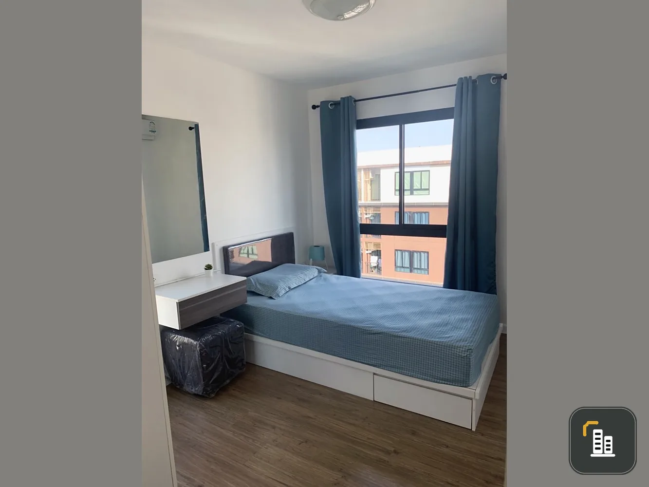 For rent!! Icondo Salaya, 8th floor, Building B, Rim room, beautiful room, fully furnished, ready to move in immediately, don't miss it!!