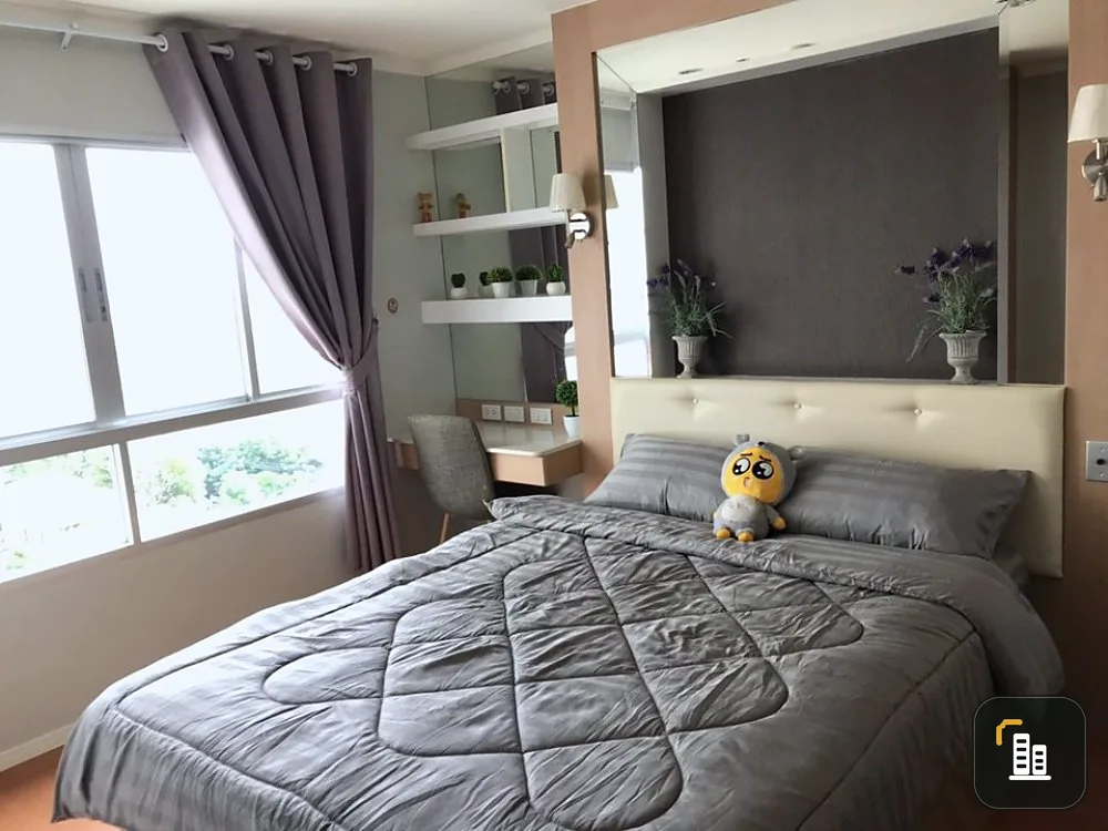 SELL Condo Lumpini Park Rattanathibet-Ngamwongwan The room is decorated, very pleasant, beautiful view. If interested, reserve now.
