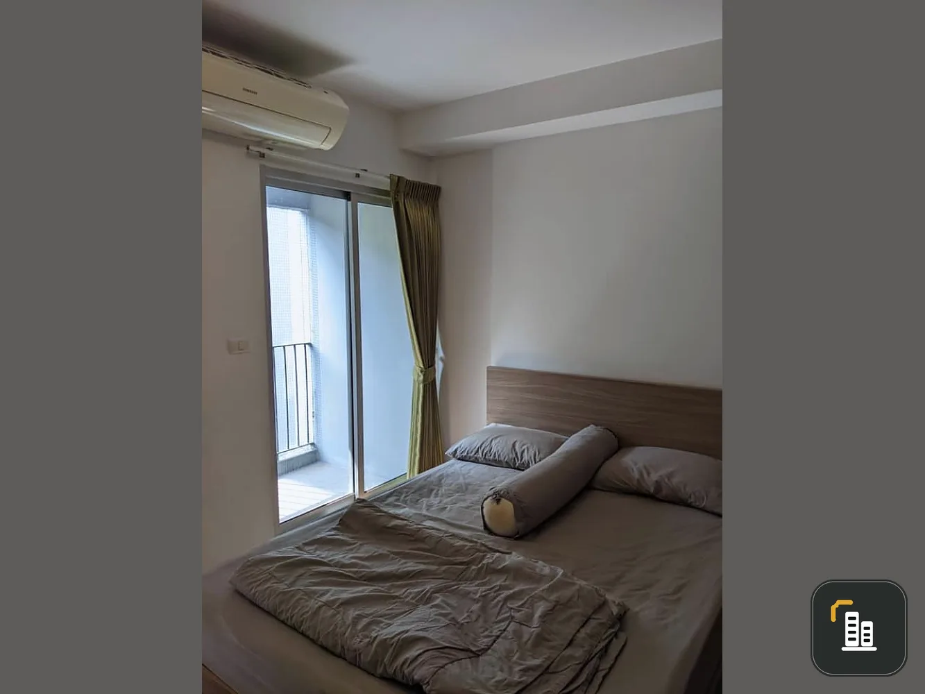 Condo for rent, Chapter One The Campus Kaset, Building A, fully furnished, electrical appliances You can just come in.