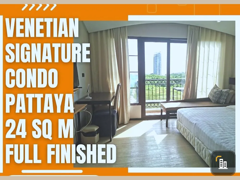 Sale Venetian Signature Condo Resort Pattaya (Jomtien), sea view, fully furnished, do not wait!!