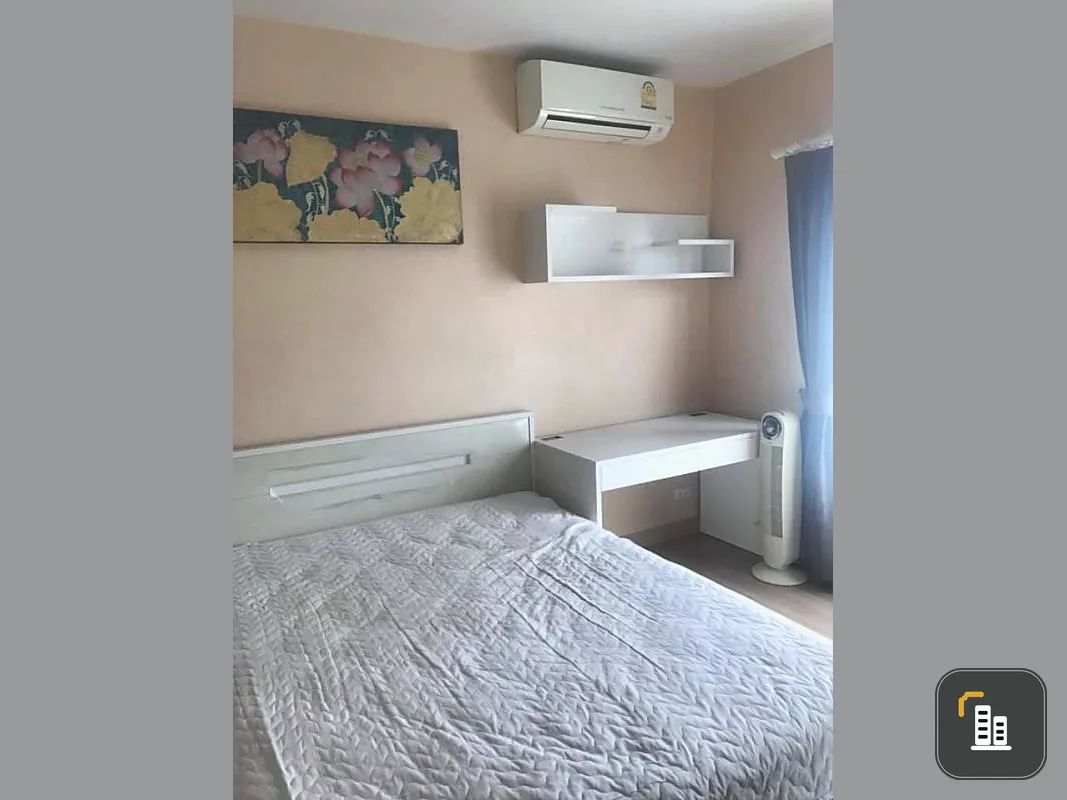 Condo for sale, The Kitt Chaengwattana, Building C, corner room with the most private, fully furnished, can't miss