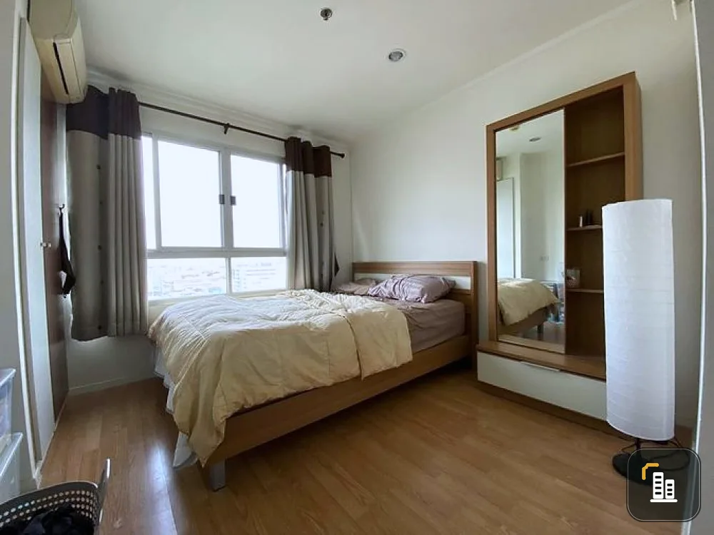Condo for sale, Lumpini Ville Lasalle-Bearing, wide room east balcony Partition room