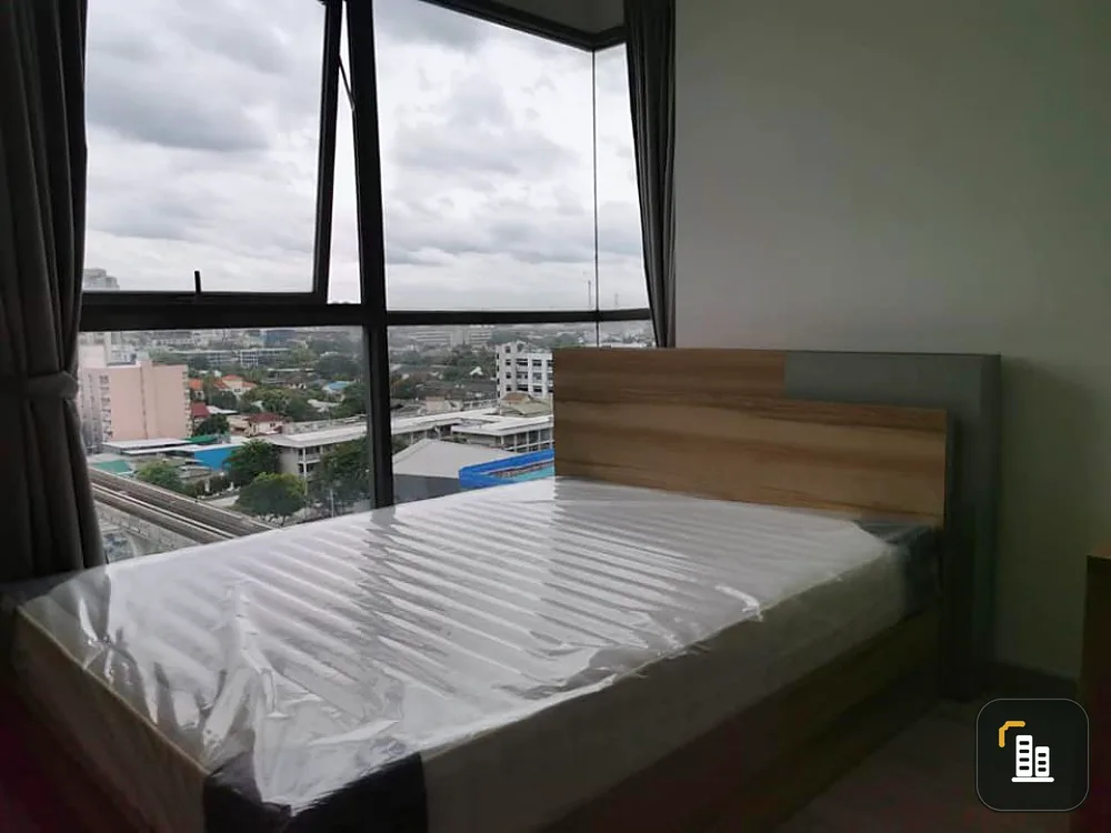 Condo for rent, Ideo Mobi Sukhumvit, near BTS, 11th floor, ready to move in, 2 bedrooms, book now, don't miss it!!