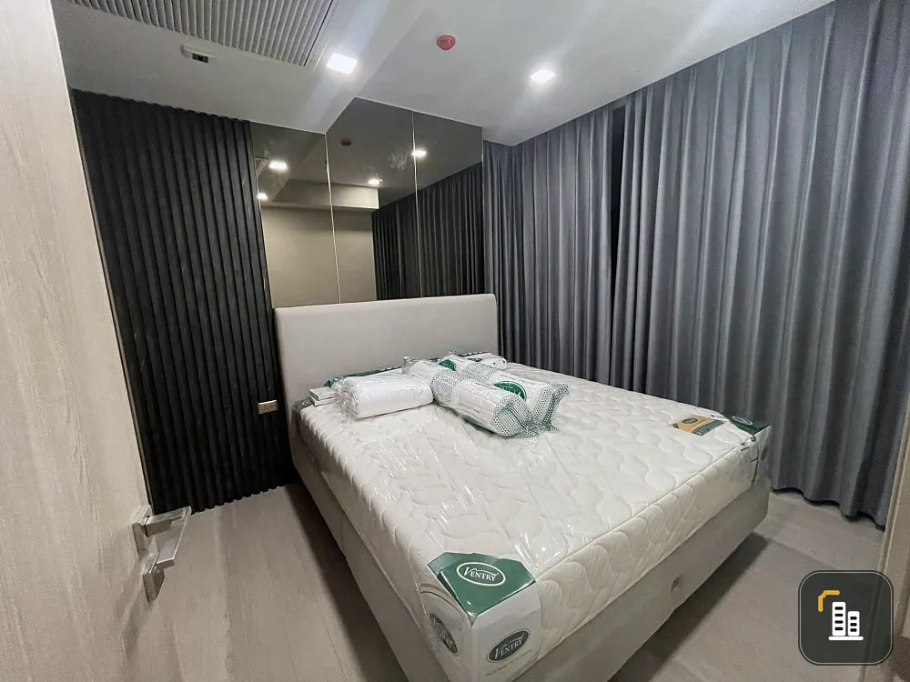 Condo for rent, One Nine Five Asoke-Rama 9, Floor 24, Building B, good location, convenient transportation, hurry to book now.