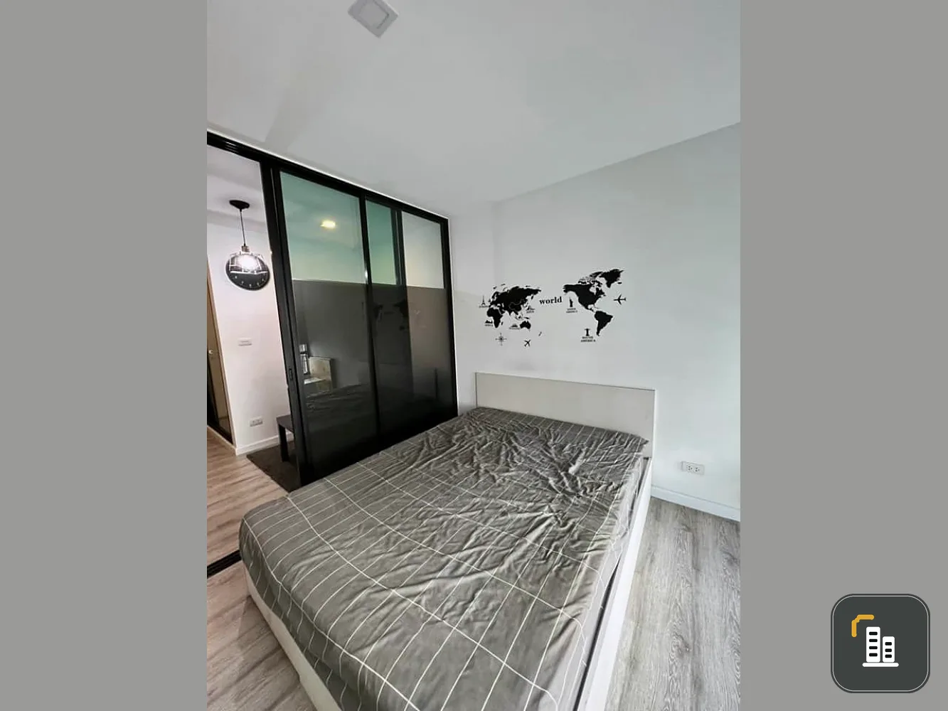 For Sale / Rent Condo Pause ID, corner room, city view, fully furnished, complete electrical appliances, hurry to reserve