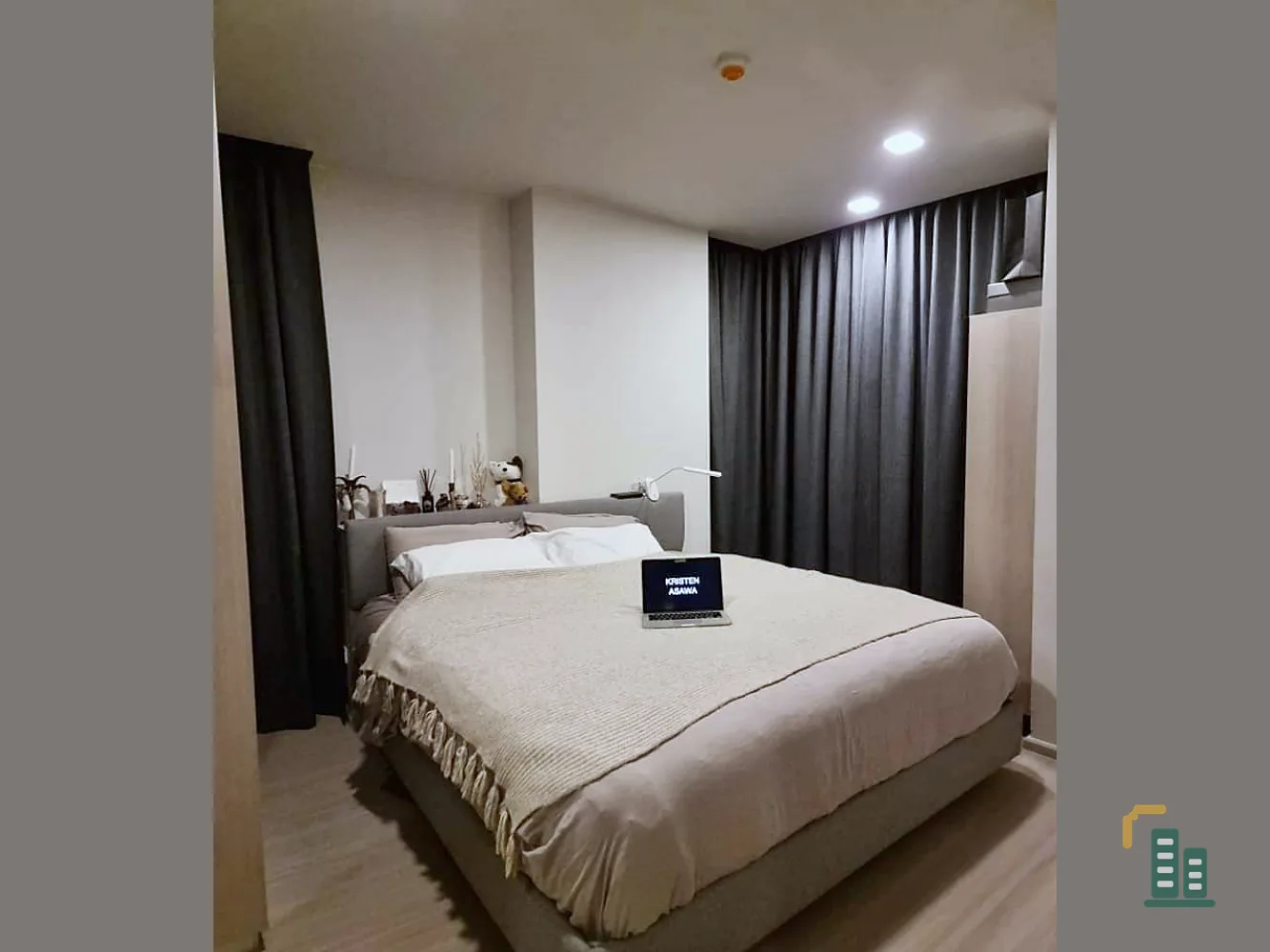 Sell / rent Quintara Treehouse Sukhumvit 42 condo, corner room, private, good view, no building block