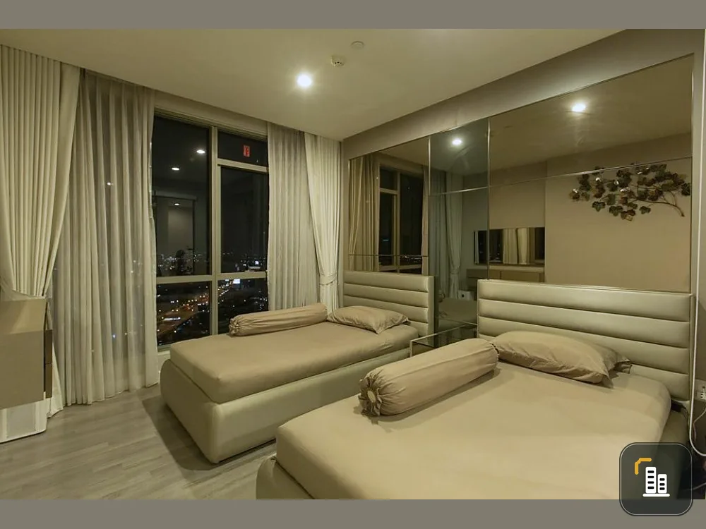 Condo for sale, The Room Rama 4, fully furnished. have privacy Rama 4 road view