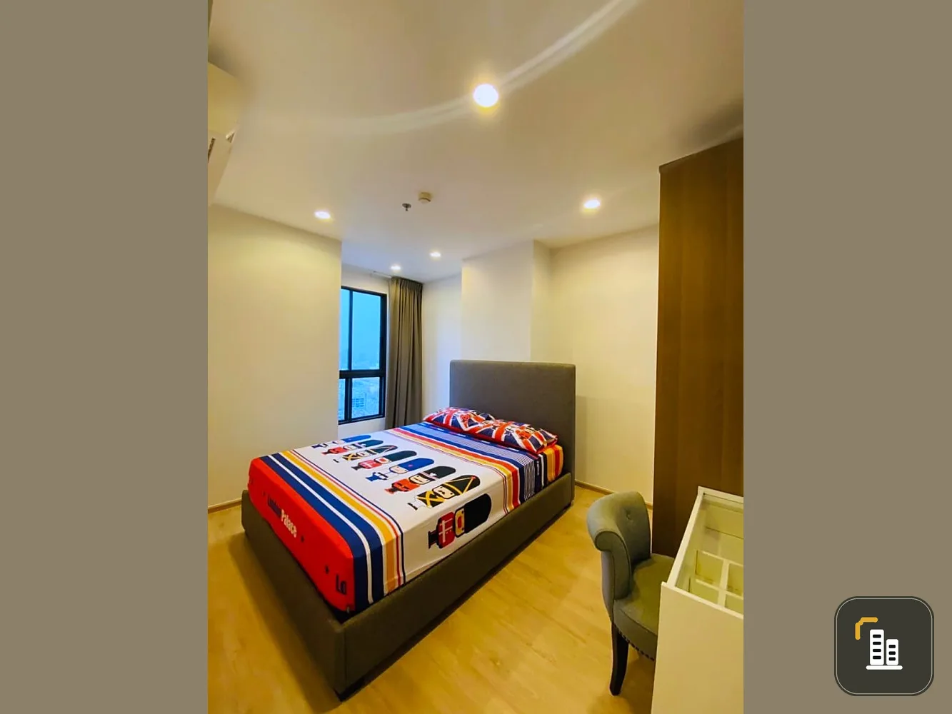 Condo for sale, Ideo Sathorn-Thapra, balcony facing direction. southwest Fully furnished, don't wait