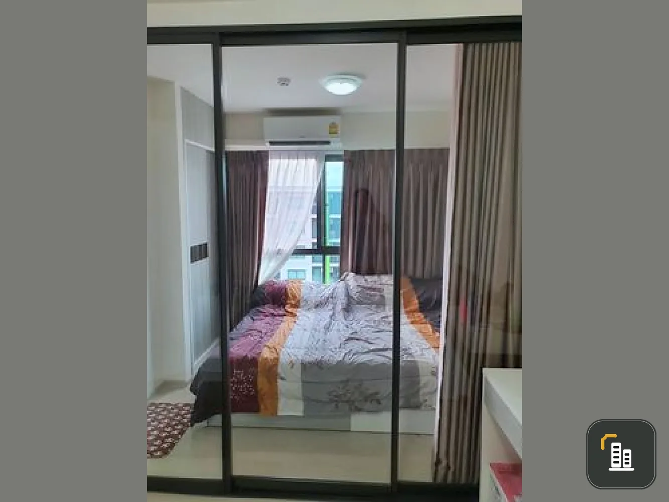 Quick sale or rent!! Condo Grene Donmuang-Songprapha Condo is ready to move in, 8th floor, Building B, pool view, hurry up to reserve!!