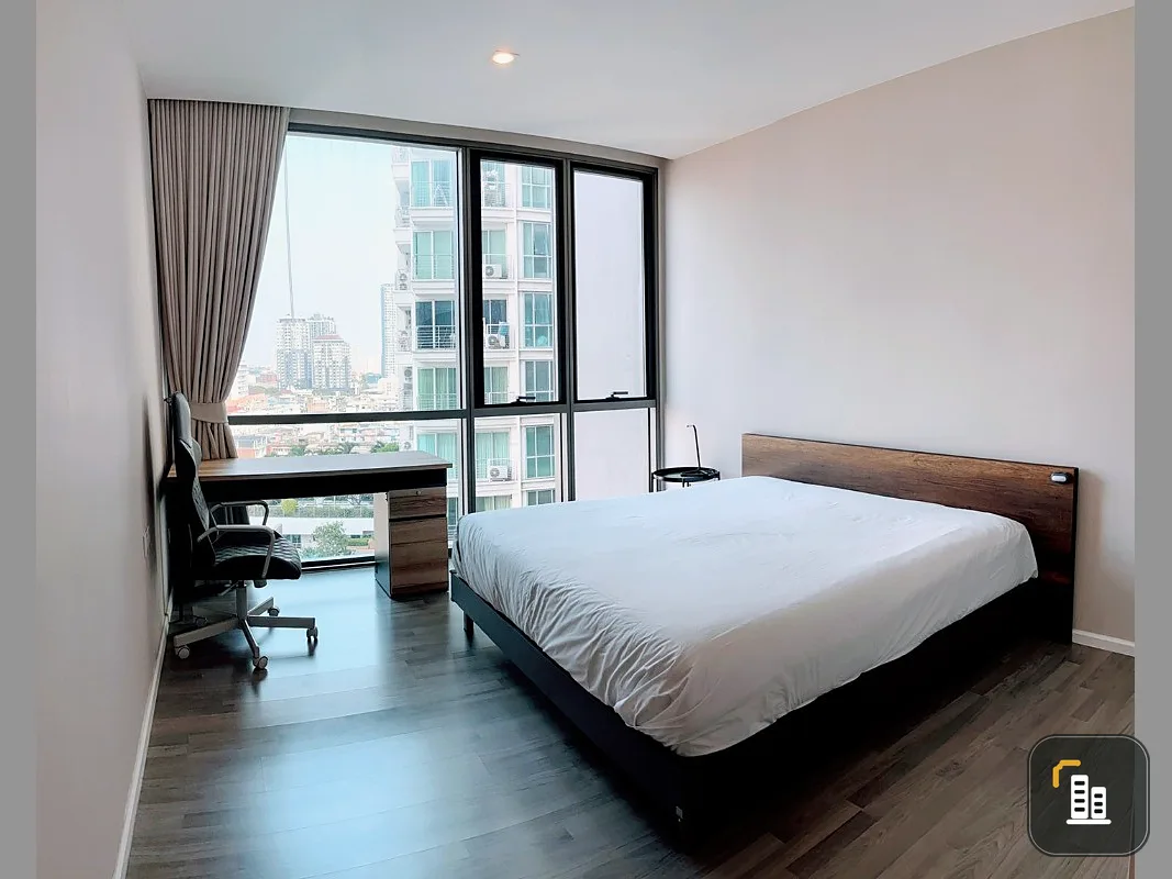 Condo for rent, The Room Sukhumvit 69, new room, beautiful room, city view, fully furnished, near BTS