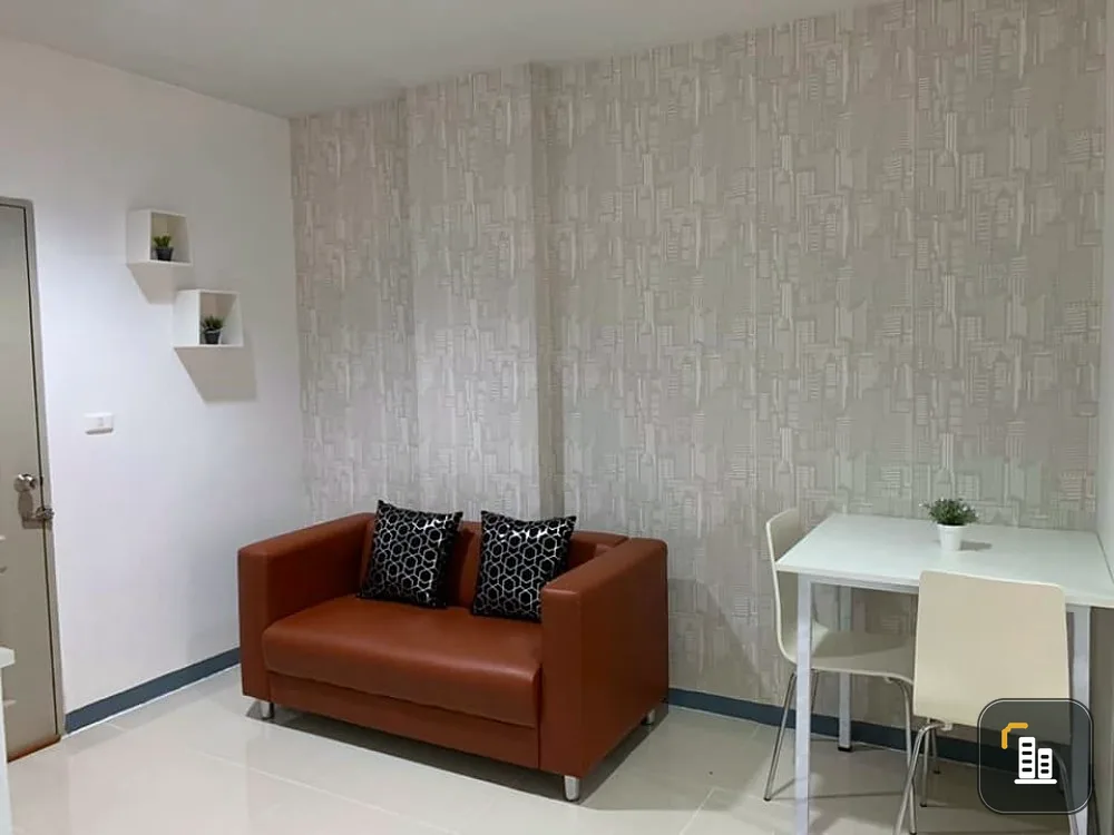 Condo for sale,rent, The Kith Tiwanon, nice decorated room Wallpaper in the whole room. Book now. Guarantee that you won't regret it.