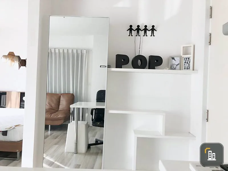 For Rent/Sale** The Key Chaengwattana, 1 bed 37 sq m. garden view, fully furnished and electrical appliances!!