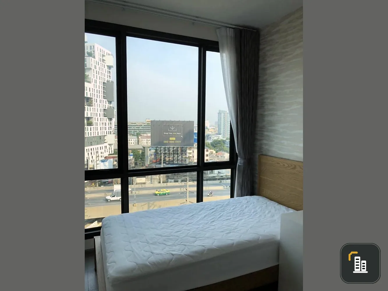 For Sale Whizdom Avenue Ratchada-Ladprao Good location, nice room with good furniture. Hurry up to reserve.