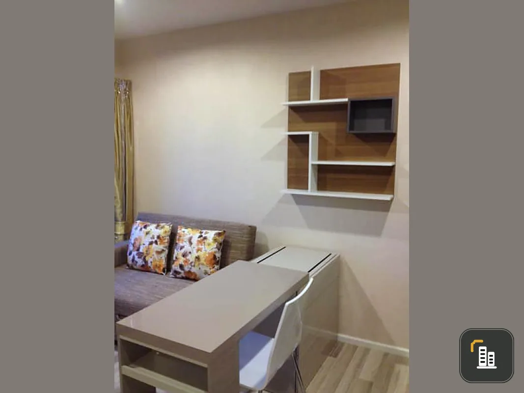 Sell/Rent The Key Chaengwattana, this room is very nicely decorated, good view, built-in furniture, adjustable sofa bed. Very worthwhile. Must book ++