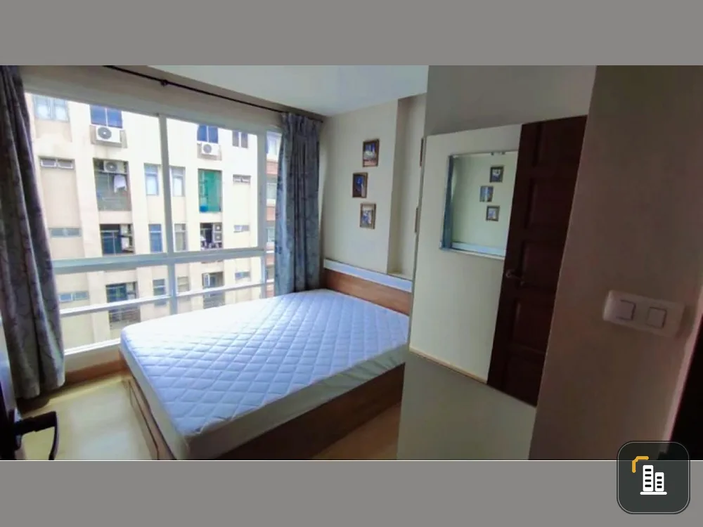 Condo for sale, Emerald Residence Ratchada, nice room, fully furnished, electrical appliances You can carry your bag in.