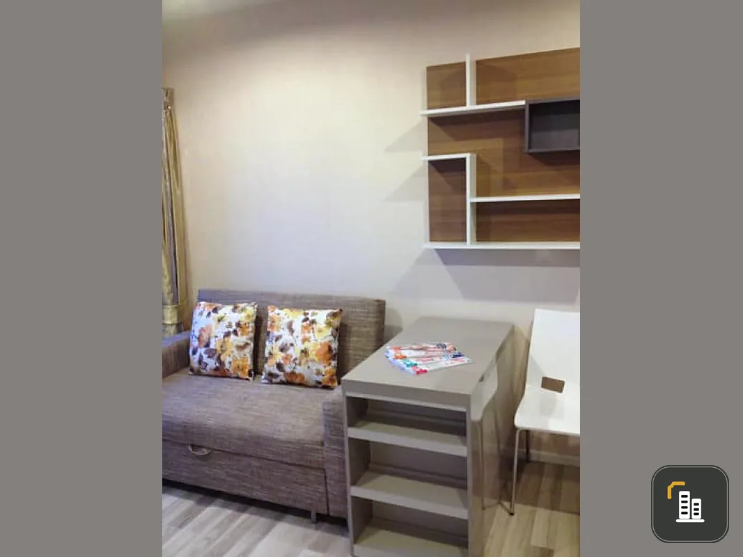 Sell/Rent The Key Chaengwattana, this room is very nicely decorated, good view, built-in furniture, adjustable sofa bed. Very worthwhile. Must book ++