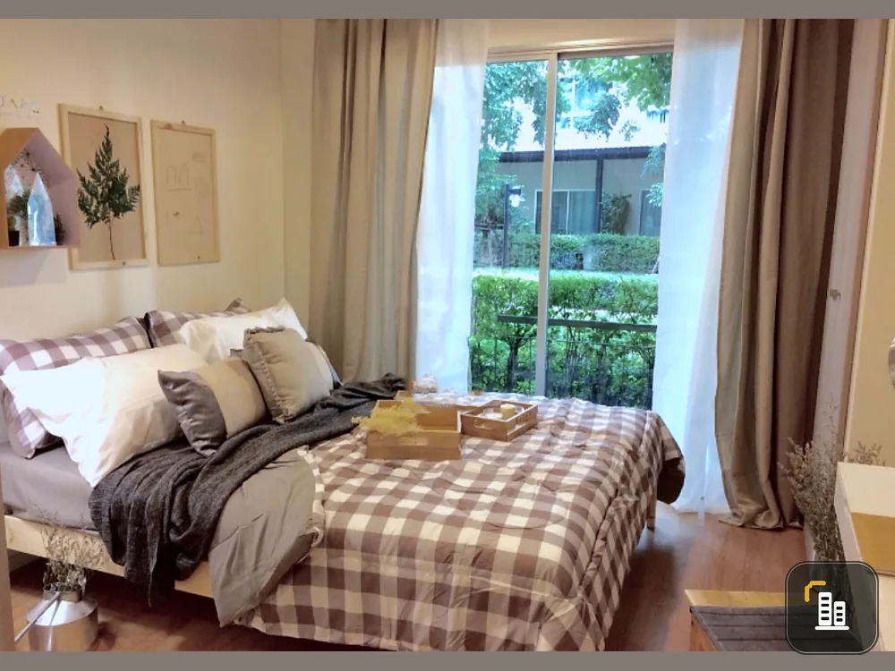Condo for sale, rent, Lumpini Ville On Nut - Phatthanakan Southwest, convenient transportation, fully furnished, ready to move in