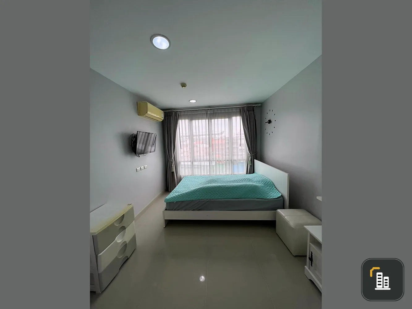 Condo for sale, Tempo M, Tiwanon, 1 bedroom, 1 bathroom, 6th floor, complete facilities. Don't miss it