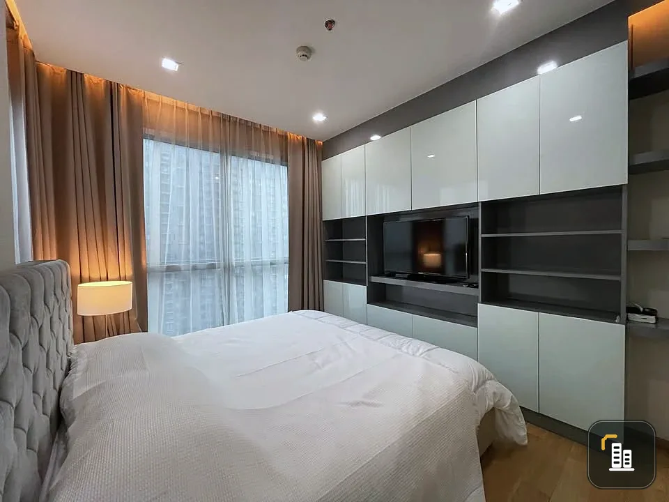 Condo for rent, The Address Asoke, near Phetchaburi MRT station, convenient to travel, don't wait.
