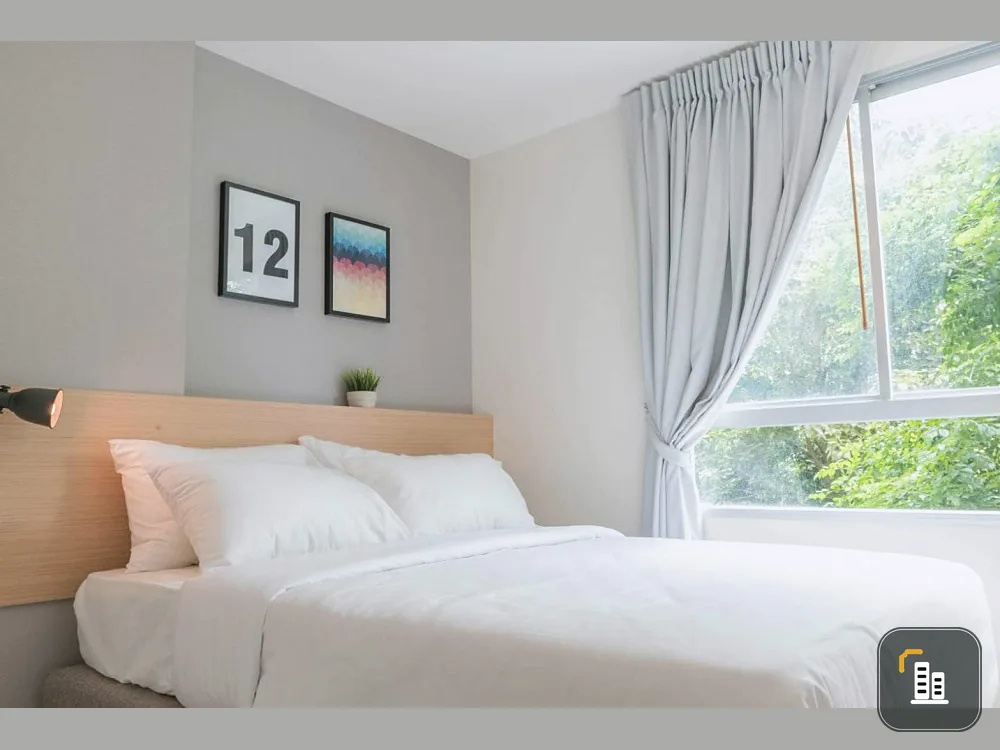 Sell/Rent U Campus Condo Rangsit-Mueang Ek Cute minimalist decorated room. Fully furnished, don't miss it.