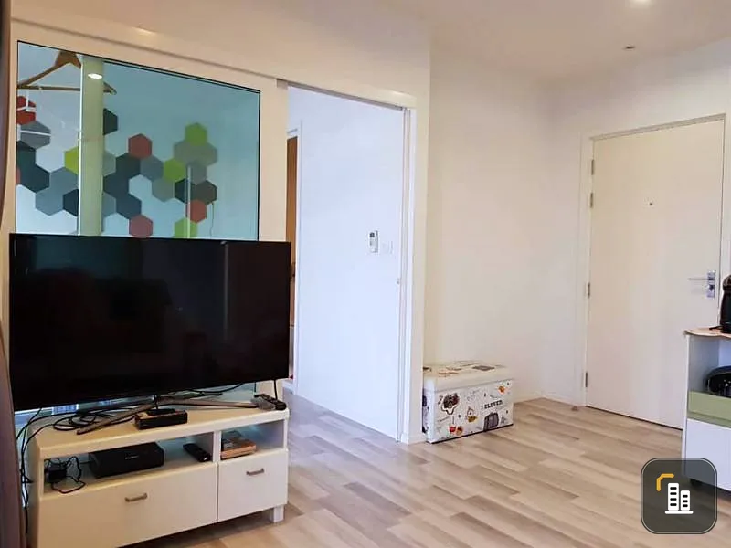 Condo for sale, The Key Chaengwattana++, corner room, bedroom partition, glass, ready to move in!!