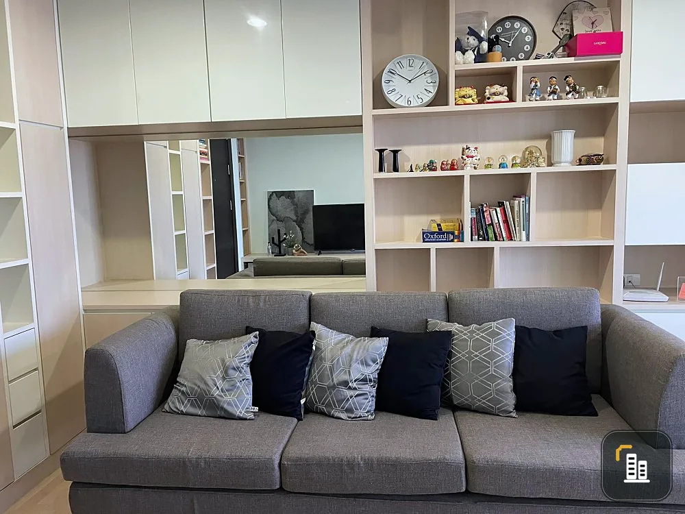 FOR RENT RHYTHM RATCHADA, 16th floor, very good view, very spacious room Nicely decorated Don't make a reservation, miss it. Hurry up.