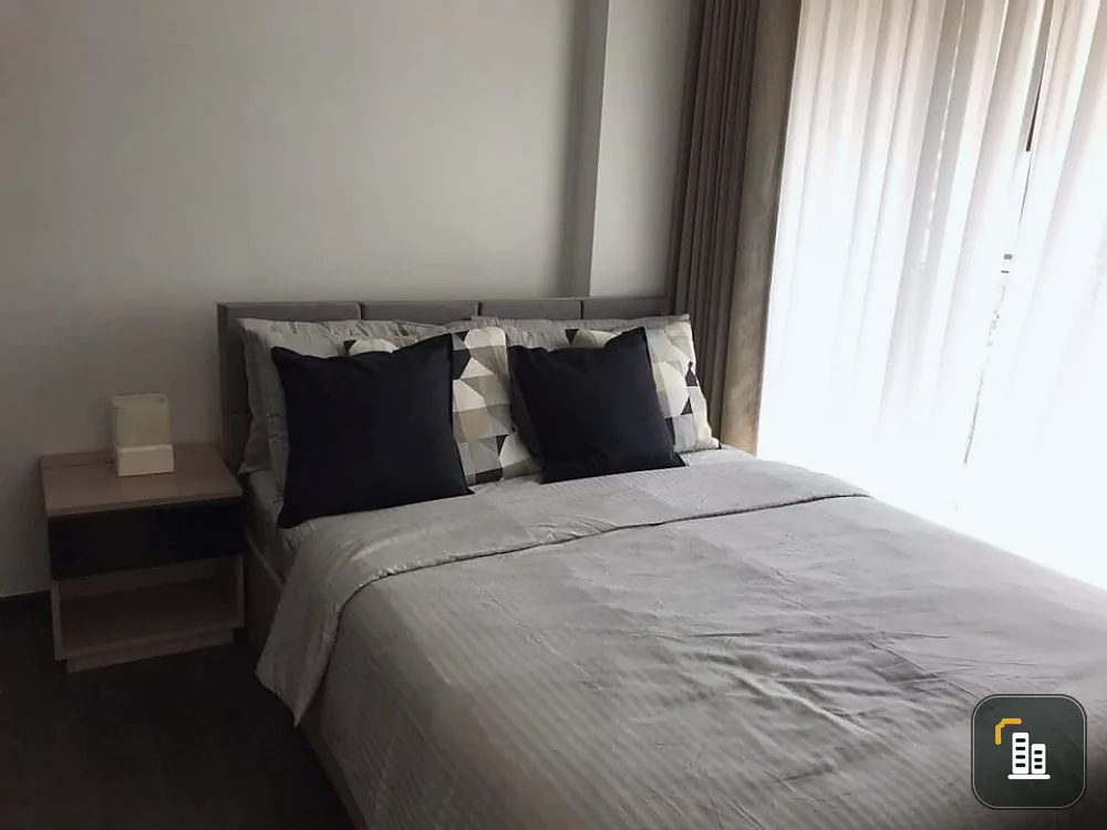 Selling The Line Asoke Ratchada, 16th floor, city view, super beautiful, plus full facilities, book now, don't miss it.